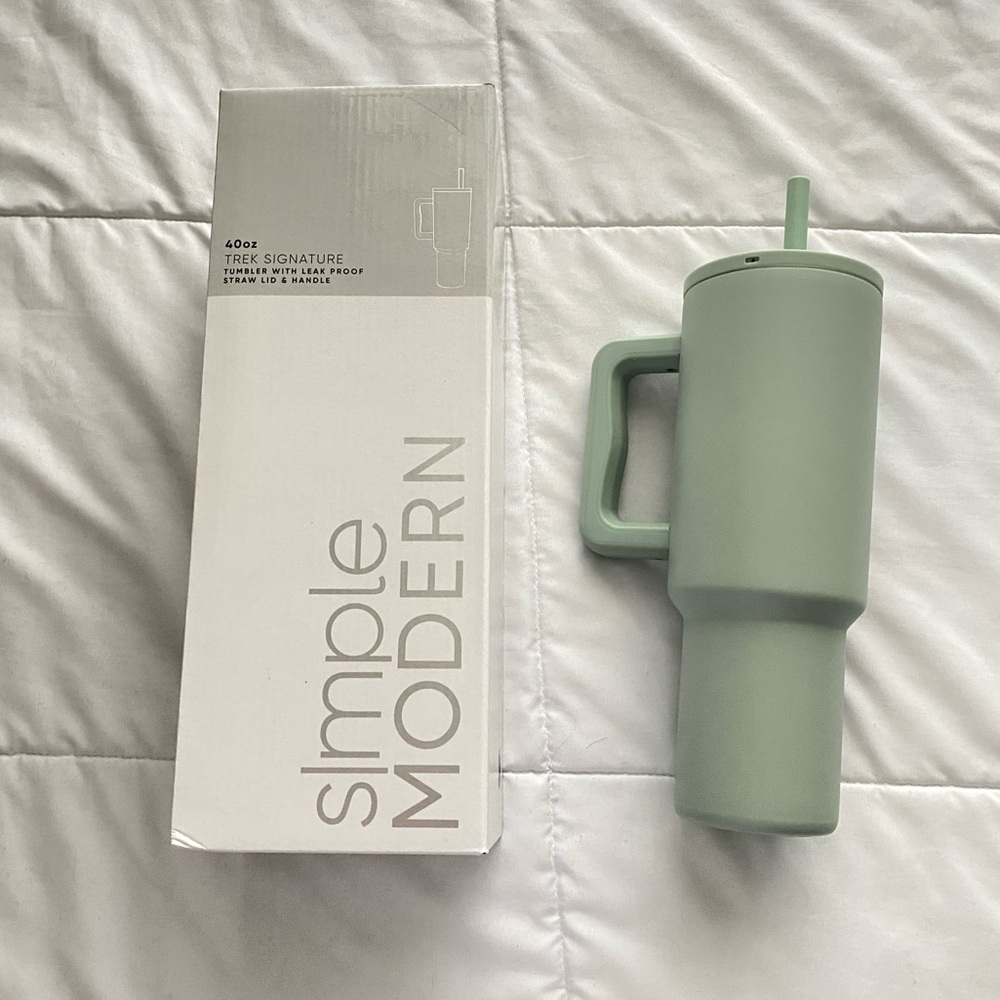Sage Simple Modern 40oz Tumbler